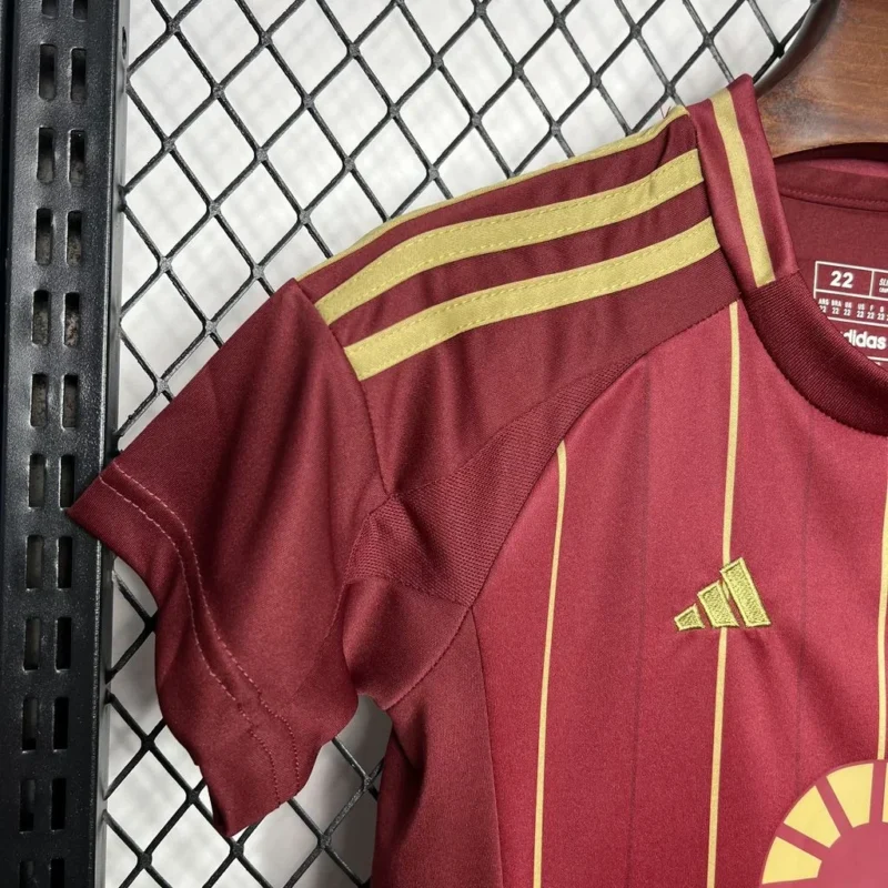2024/2025 Roma Home Soccer Jersey 1:1 Thai Quality Kids Size
