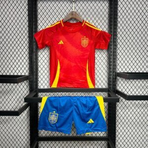 2024 Spain National Team Home Football Shirt 1:1 Thai quality Kids Size