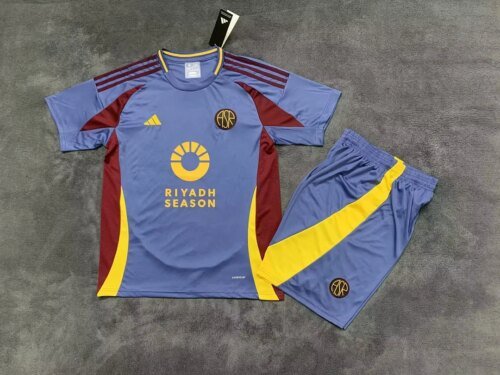 2024/2025 Roma Third Away Soccer Jersey 1:1 Thai Quality Kids Size