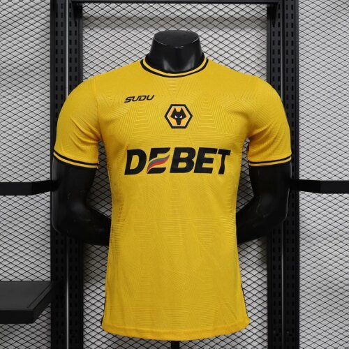 2024/2025 Player Version Wolverhampton Wanderers Home Football Shirt 1:1 Thai Quality