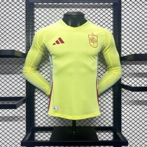 2024 Player Version Spain National Team Away Long Sleeve Football Shirt  1:1 Thai quality