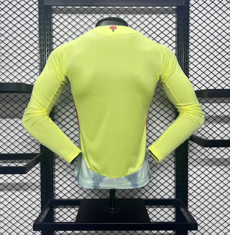 2024 Player Version Spain National Team Away Long Sleeve Football Shirt  1:1 Thai quality