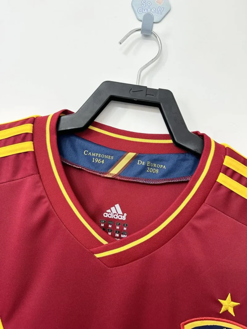 2010 Retro Spanish Home Football Shirt  1:1 Thai Quality