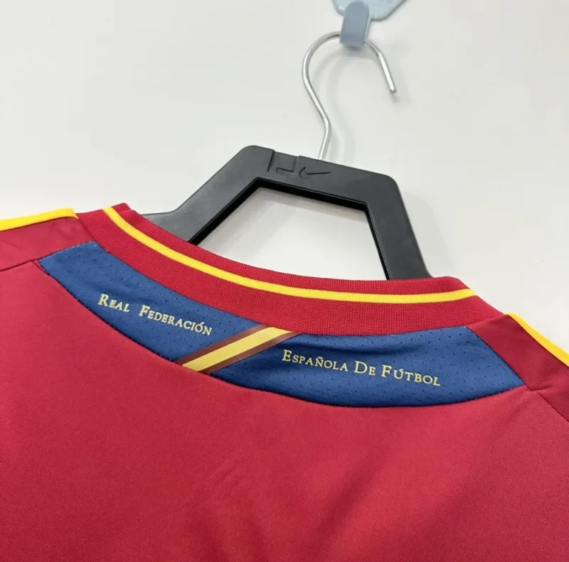 2010 Retro Spanish Home Football Shirt  1:1 Thai Quality
