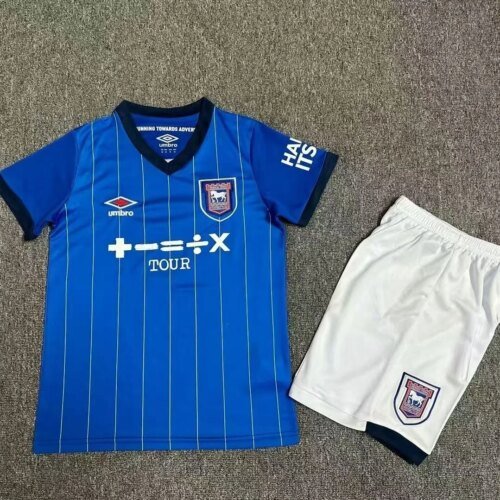 2024/2025 Ipswich Town Home Football Shirt 1:1 Thai Quality Kids Size