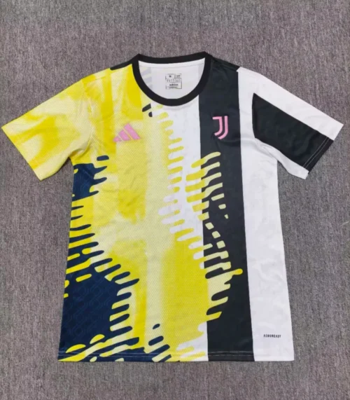 2024/2025 Juventus Pre-Match Training Suit Football Shirt 1:1 Thai Quality