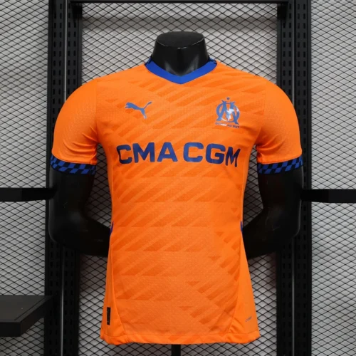 2024/2025 Player Version Olympique de Marseille Third Away Football Shirt 1:1 Thai Quality