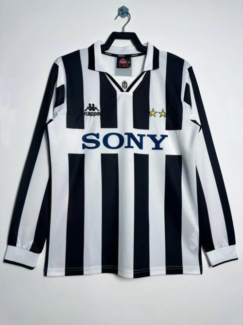 1996/1997 Retro Juventus Home Long Sleeve Soccer Jersey 1:1 Thai Quality