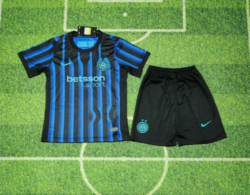 2025/2026 Inter Milan Home Football Jersey 1:1 Thai Quality Kids Size