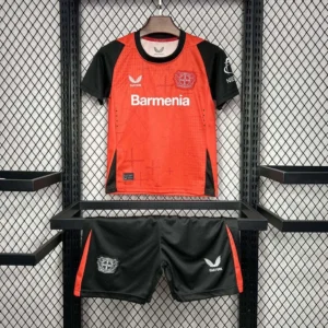 2024/2025 Leverkusen Home Football shirt 1:1 Thai Quality Kids Size