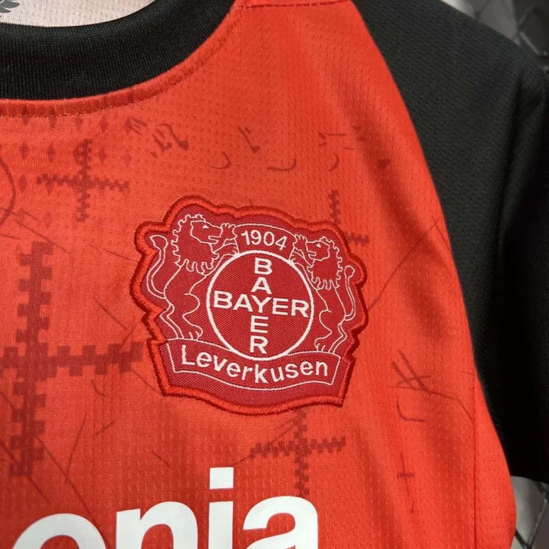 2024/2025 Leverkusen Home Football shirt 1:1 Thai Quality Kids Size