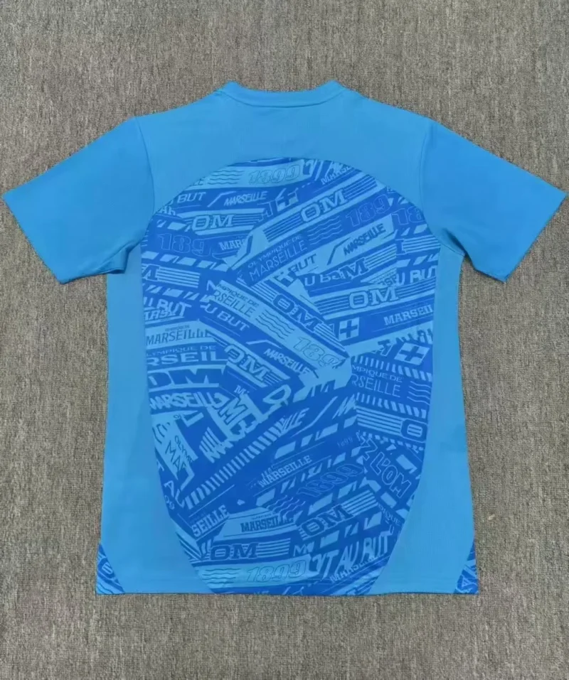 2025/2026 Olympique Marseille Pre-Match Training Suit Football Jersey 1:1 Thai Quality