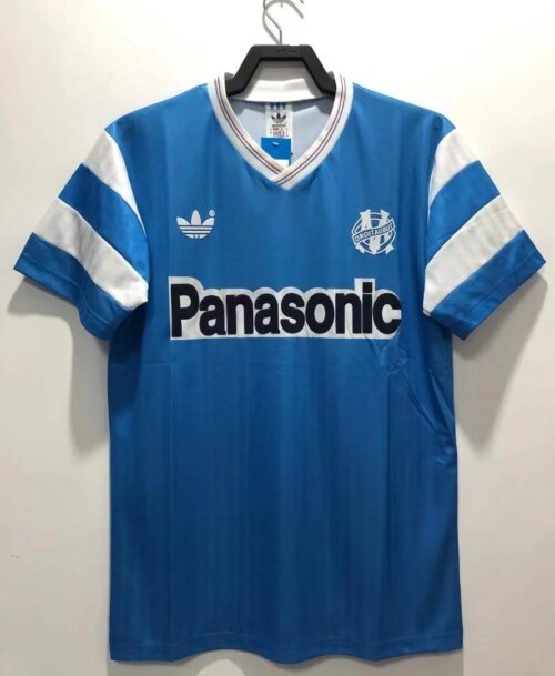 1990/1991 Retro Marseille Away Football Shirt 1:1 Thai Quality