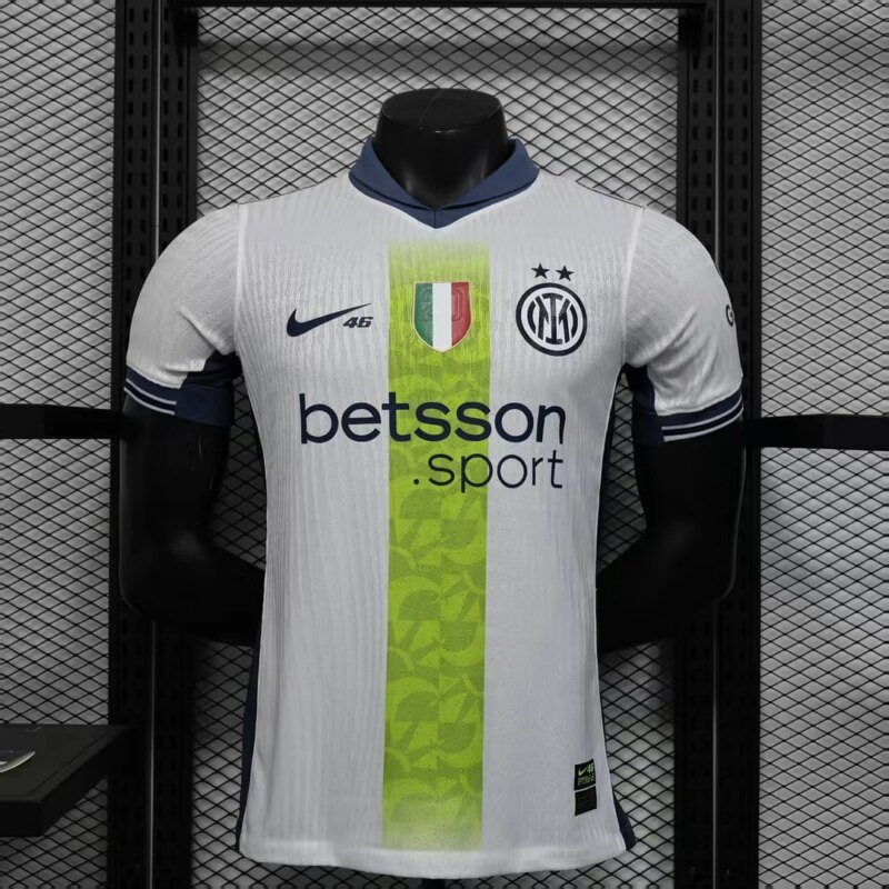 2024/2025 player Version Inter Milan Away Valentino Rossi Special Edition Football Jersey 1:1 Thai Quality