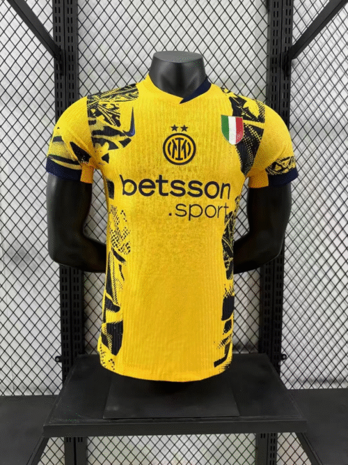 2024/2025 Player Version Inter Milan Third Away Football Jersey1:1 Quality Thai（Have sponsors）