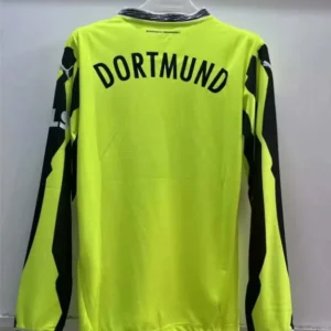 2025/2026 Dortmund Special Edition Fluorescent Green Long Sleeve Football Shirt 1:1 Thai quality