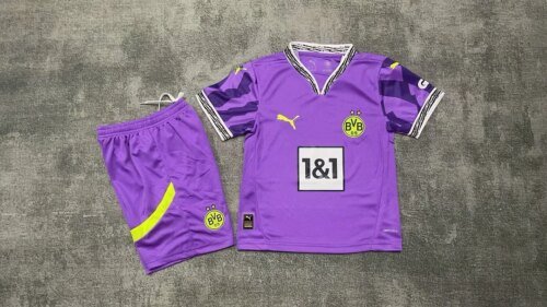 2025/2026 Dortmund Special Edition Purple Football Shirt 1:1 Thai quality Kids Size
