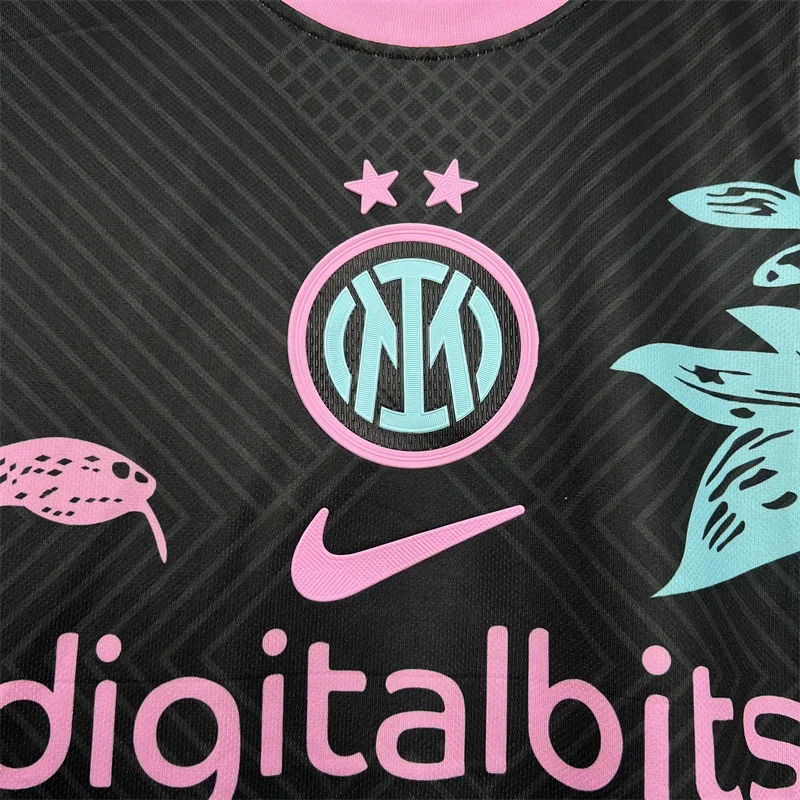 2024/2025 nter Milan Special Edition Black Football Jersey 1:1 Thai Quality