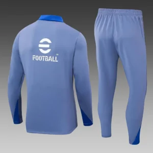 2024/2025 Inter Milan Half-Pull Training Suit Gray Football Jersey 1:1 Thai Quality