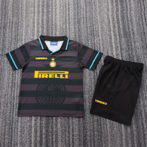 1997/1998 Retro Inter Milan Third Away Football Jersey 1:1 Thai Quality Kids Size