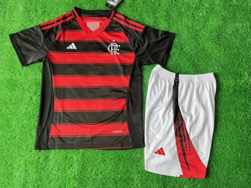 2025/2026 Flamengo Home Jersey 1:1 Thai Quality Kids Size