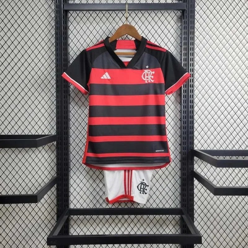 2024/2025 Flamengo Home Jersey 1:1 Thai Quality Kids Size
