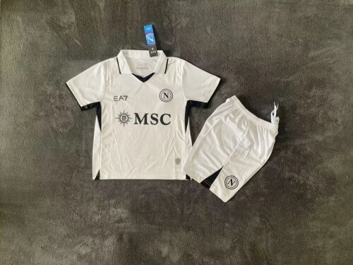 2024/2025 Napoli Away Soccer Jersey 1:1 Thai Quality Kids Size