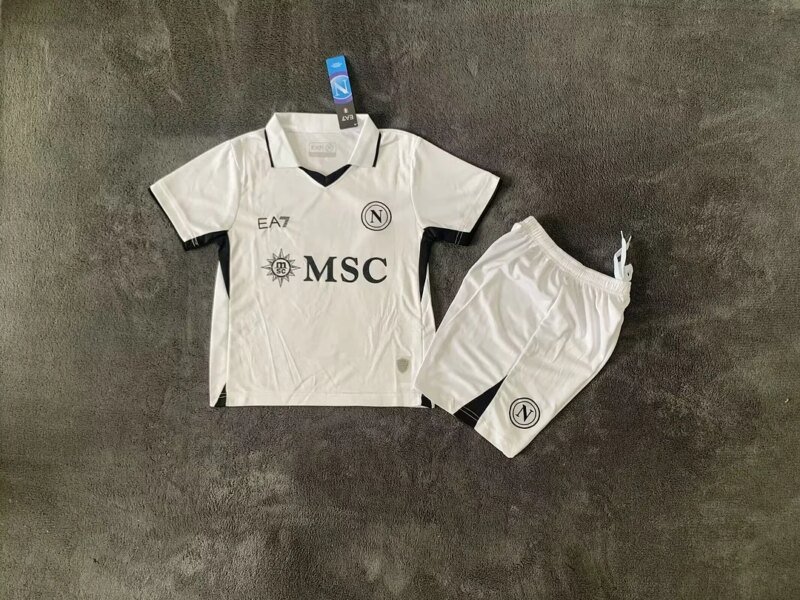 2024/2025 Napoli Away Soccer Jersey 1:1 Thai Quality Kids Size