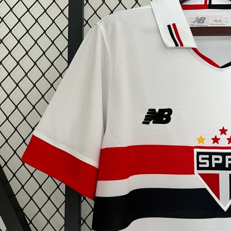 2024/2025 São Paulo Home Soccer Jersey 1:1 Thai Quality