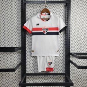 2024/2025 São Paulo Home Soccer Jersey 1:1 Thai Quality Kids Size