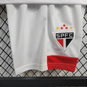 2024/2025 São Paulo Home Soccer Jersey 1:1 Thai Quality Kids Size