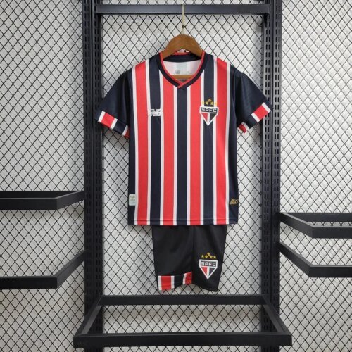 2024/2025 São Paulo Away Soccer Jersey 1:1 Thai Quality Kids Size