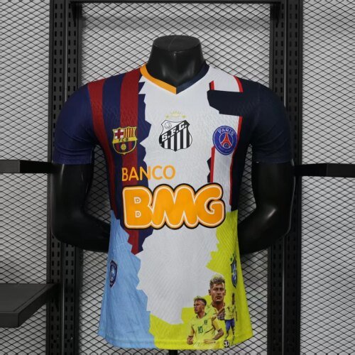 2025/2026 Player Version Santos Neymar Commemorative Edition Football Shirt 1:1 Thai Quality