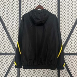 2024/2025 Dortmund Windbreaker Black Football Shirt 1:1 Thai Quality
