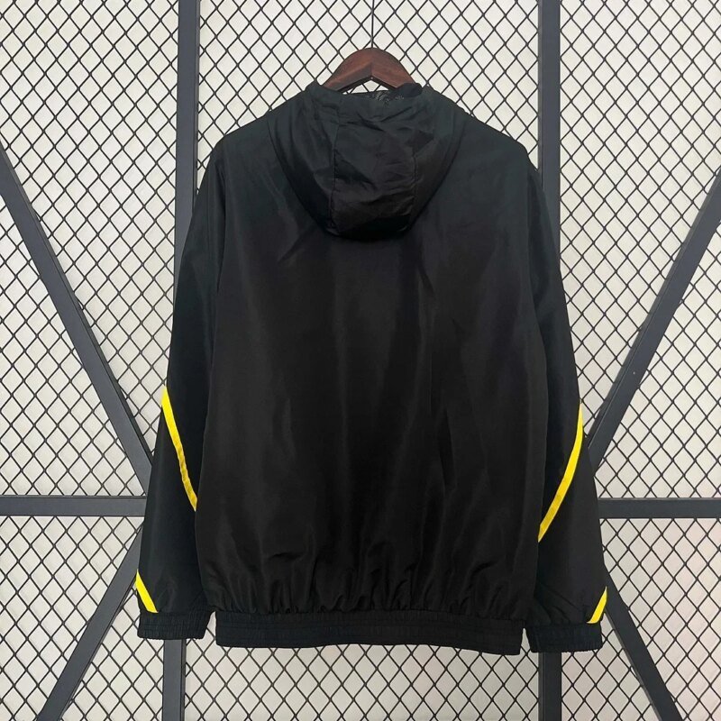 2024/2025 Dortmund Windbreaker Black Football Shirt 1:1 Thai Quality