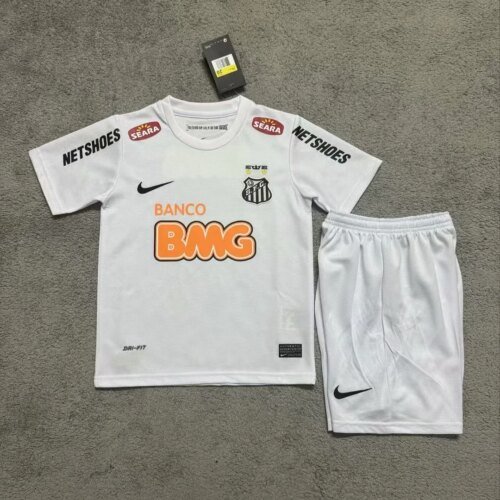 2013 Retro Santos Home Football Shirt 1:1 Thai Quality Kids Size