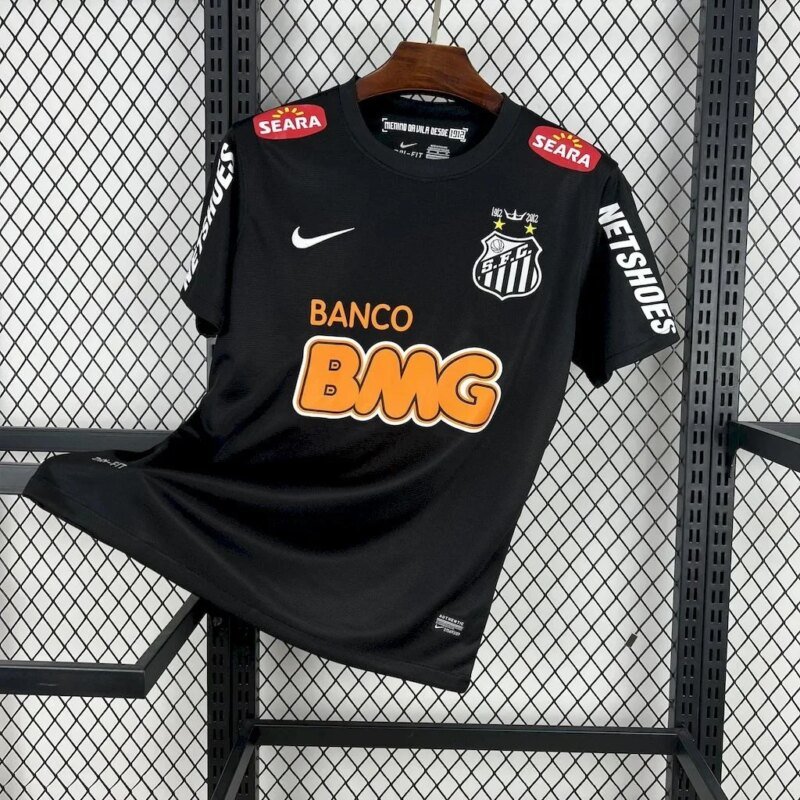2013 Santos Special Edition Black Football Shirt 1:1 Thai Quality