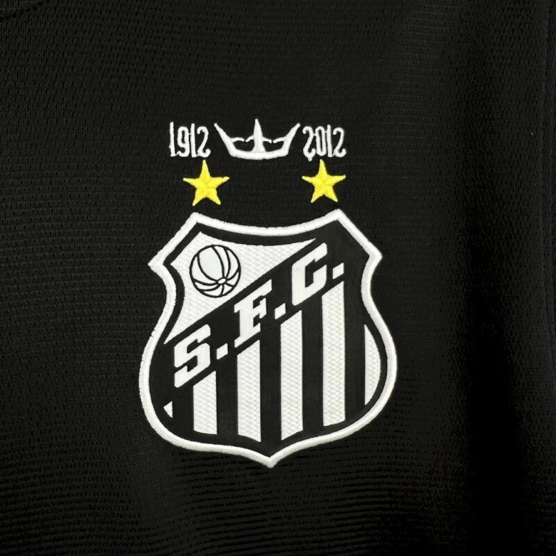 2013 Santos Special Edition Black Football Shirt 1:1 Thai Quality