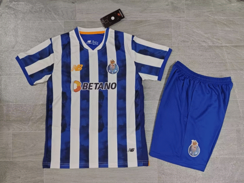 2024/2025 Porto Dragon Home Football Shirt 1:1 Thai Quality Kids Size