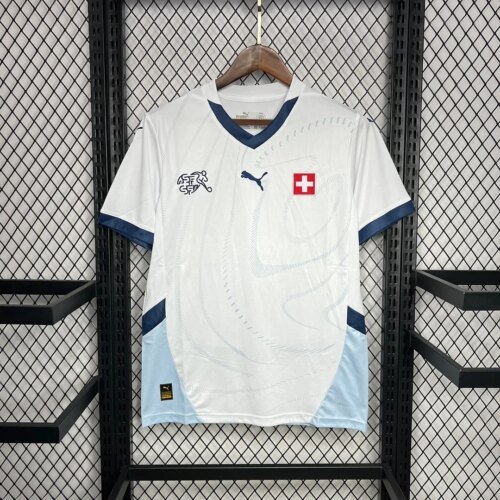 2024 Switzerland National Team Away Football Shirt 1:1 Thai Quality
