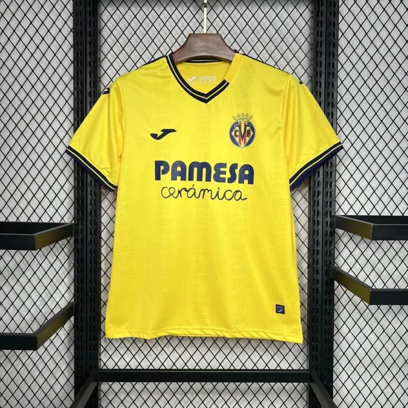 2024/2025 Villarreal Home Football Shirt 1:1 Thai Quality