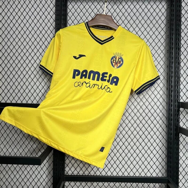 2024/2025 Villarreal Home Football Shirt 1:1 Thai Quality