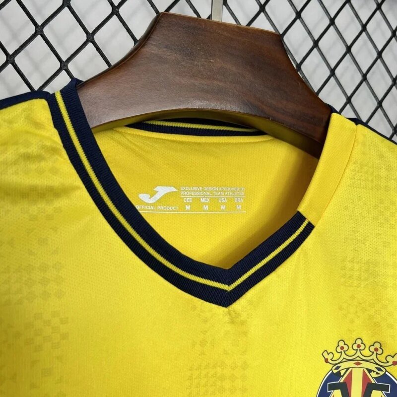 2024/2025 Villarreal Home Football Shirt 1:1 Thai Quality