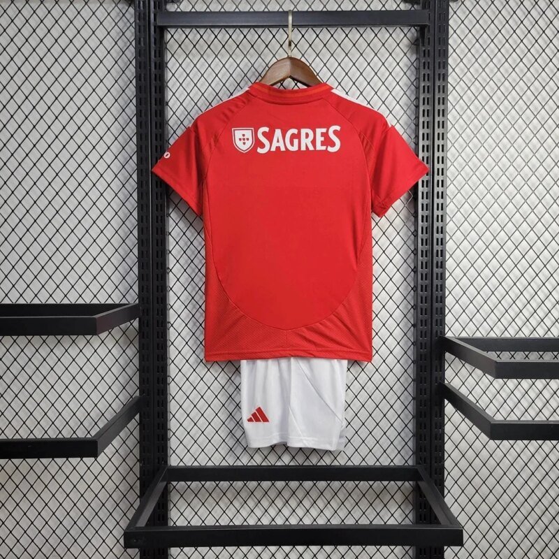 2024/2025 Benfica Home Football Shirt 1:1 Thai Quality Kids Siz