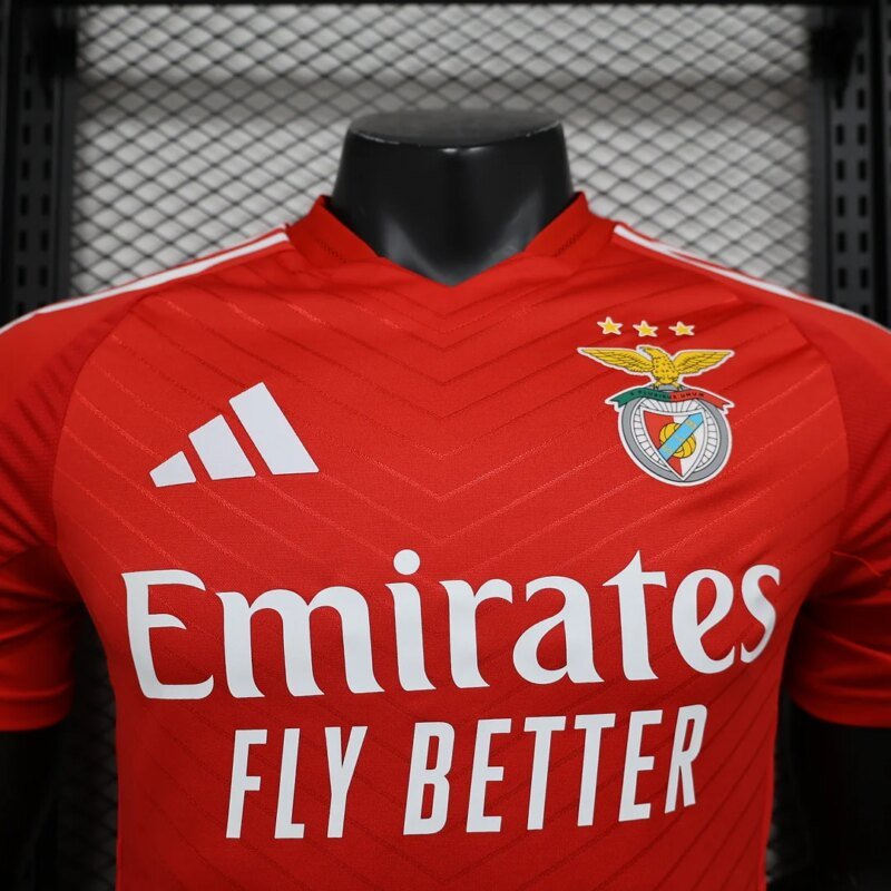 2024/2025 Player Version Benfica Home Football Shirt 1:1 Thai Quality