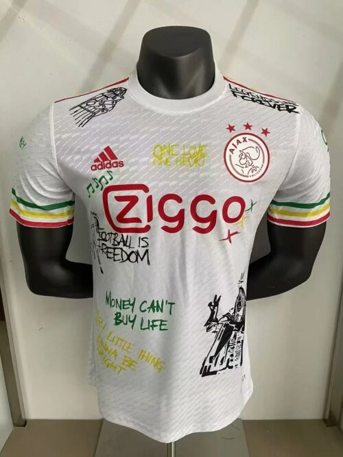 2025/2026 Player Version Ajax Special Edition White Football Shirt 1:1 Thai Quality