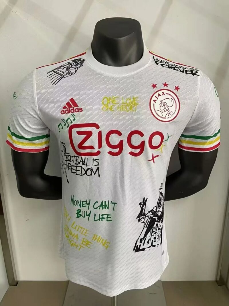 2025/2026 Player Version Ajax Special Edition White Football Shirt 1:1 Thai Quality