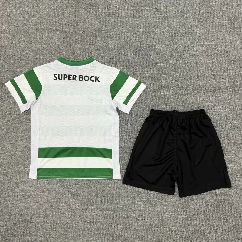 2025/2026 Sporting Lisbon Home Football Shirt 1:1 Thai Quality Kids Size