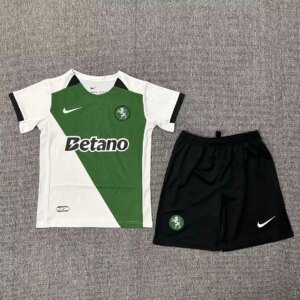 2024/2025 Sporting Lisbon 100th Anniversary Edition Football Shirt 1:1 Thai Quality Kids Size