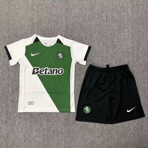 2024/2025 Sporting Lisbon 100th Anniversary Edition Football Shirt 1:1 Thai Quality Kids Size